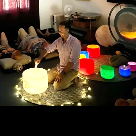 evening sound bath healing